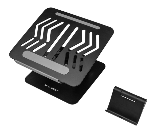 Wozinsky Podstawka pod laptopa tablet 360 aluminiowa WRS-CPY84SB - 1487893 - zdjęcie 2